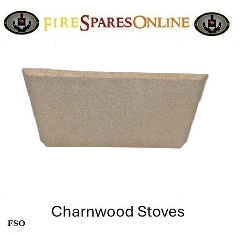 Rear stove brick - rear,