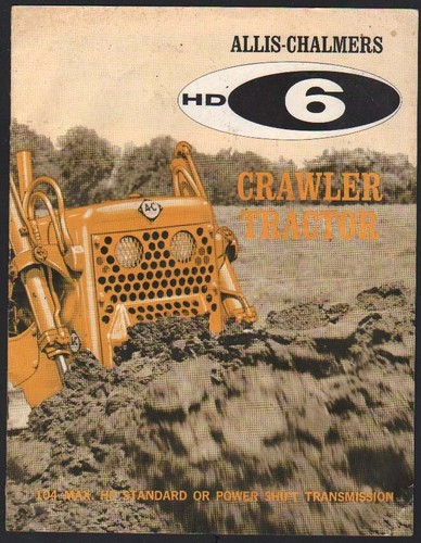 Allis chalmers crawler - "hd-6",