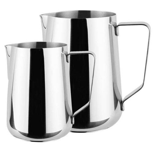 Stainless steel milk - stainless, frothing
