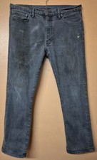 Levis 504 Jeans Black Denim