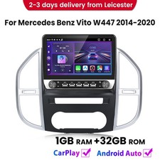 10.1'' For Mercedes Benz Vito W447 Apple Carplay Android 14 GPS Sat Nav BT DAB+