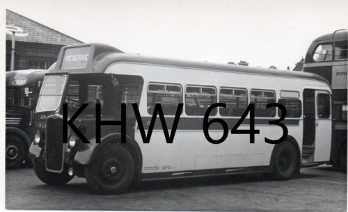 Bristol omnibus 2278 khw643 - bristol,