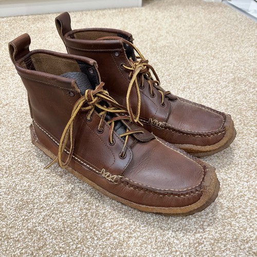 Yuketen hunt moc - brown, leather