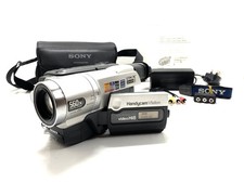 SONY CCD-TRV208E Hi8 Tape Digital Video Camera HANDYCAM Complete Working Set