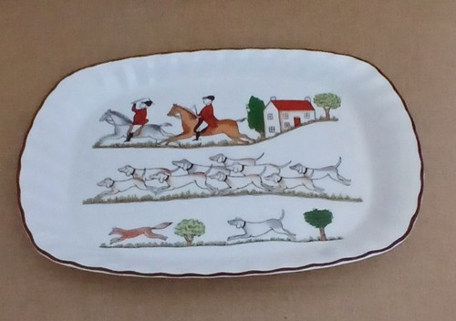 Wedgwood hunting scenes bone - hunting,