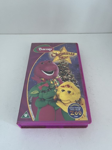 Barney christmas star 2002 - star, vhs
