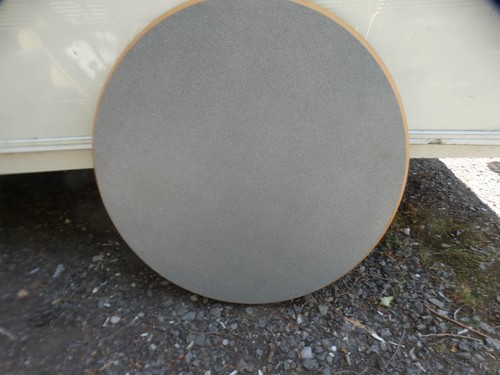 Lovely circular caravan table