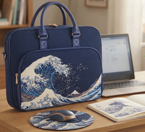 Signare great wave - wave, hokusai