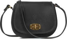 Women Crossbody Bag Leather Shoulder Bag Genuine Italian Vera Pelle Handbag