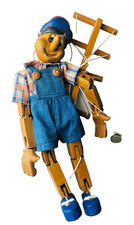 Pinocchio Wooden Wood Toy Hand