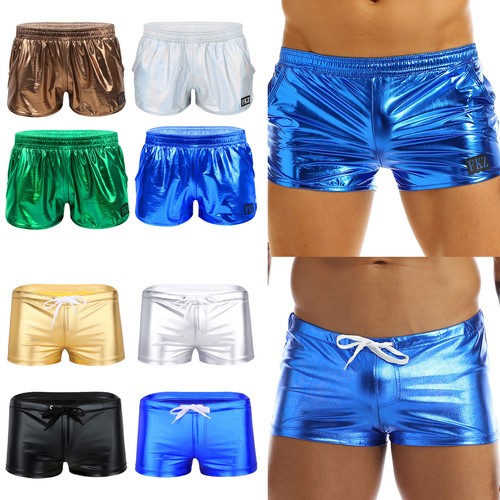 Mens wet look patent - look,