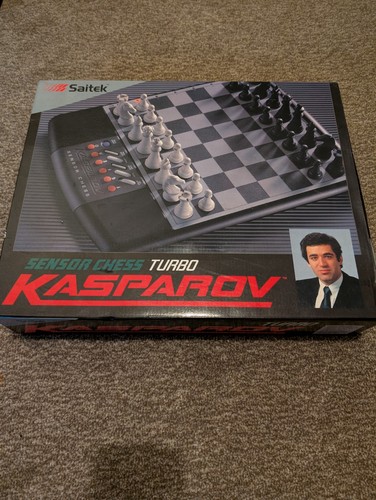 Saitek kasparov sensor chess - saitek,