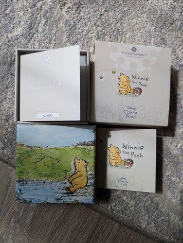 Winnie the pooh silver proof - winnie,