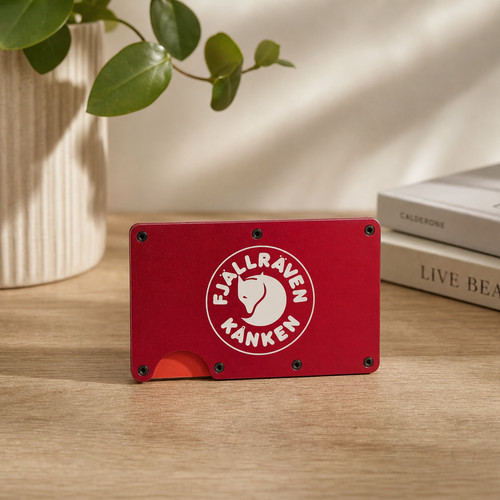 Fjallraven aluminum red brand - aluminum,