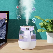 Double Spray Port Desktop Air Humidifier  Home Bedroom Office Use