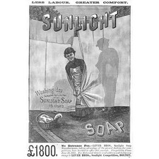 SUNLIGHT SOAP Washing Day, The