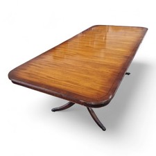 Mahogany extending dining