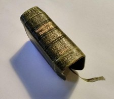 ANTIQUE MINIATURE LEATHER