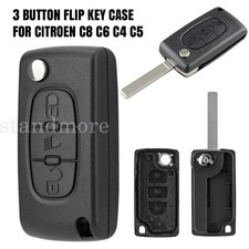 3 Button Flip Remote Key Fob