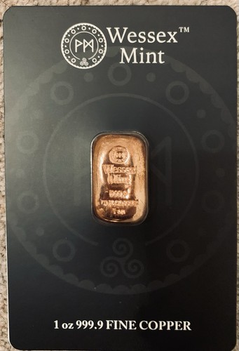 Wessex mint 1oz copper cast - 1oz,