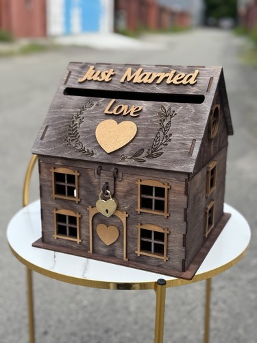 Wedding card box - with, lock