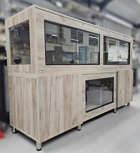 New incl two vivariums with - incl.,