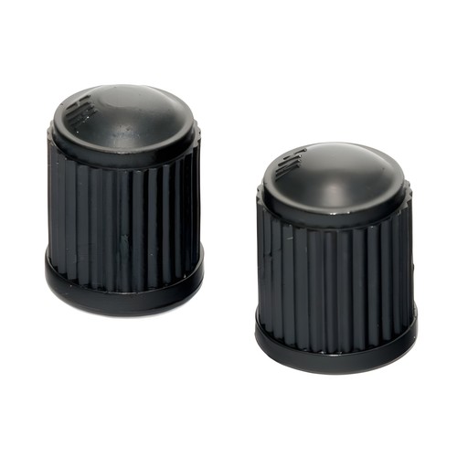 Valve caps set - valve, black