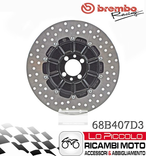 Rear brake disc - disc, brembo