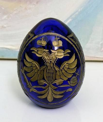 Vtg russian cobalt blue - cobalt,