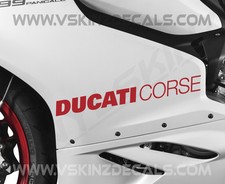 2x Ducati Corse Logo Premium