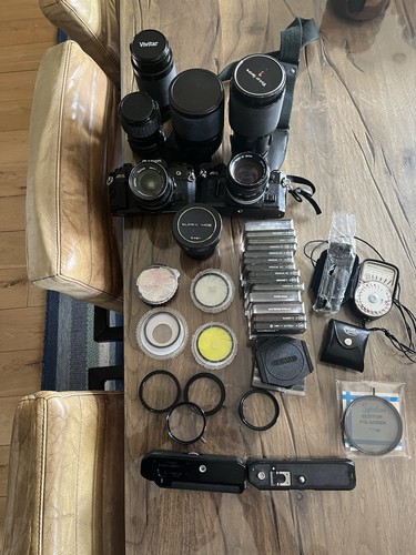 Canon cameras 6 lenses - canon,