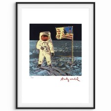 Andy Warhol Signed - Moonwalk