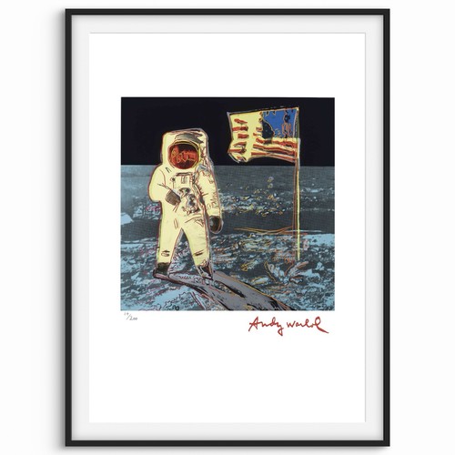 Andy warhol signed moonwalk - warhol,
