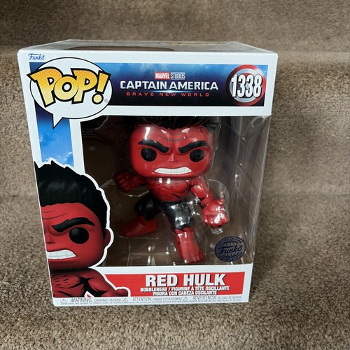 Red hulk funko captain - funko, america