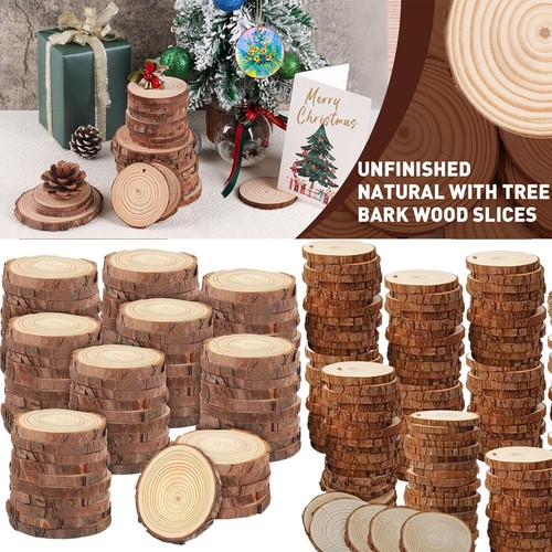 120pcs wood log slices - 60/120pcs,