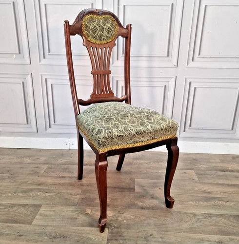 Antique edwardian dining chair - edwardian,