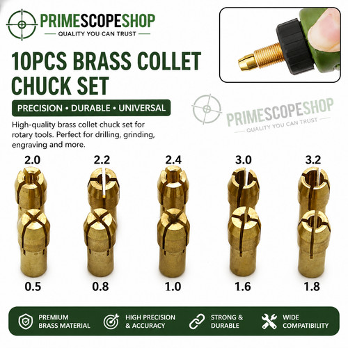 10pcs mini drill chuck - mini, adapter