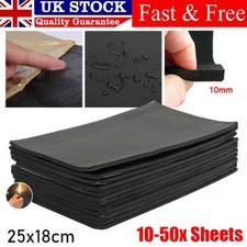 10-50 Sheet Sound Deadening Damping Mat Car Silent Compact Van Proofing Auto 5mm