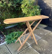 Vintage Wooden Ironing Board 