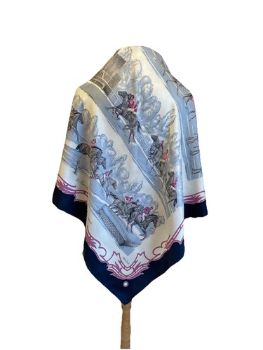 H77 sevini silk scarf - h77#,