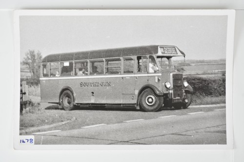 Southdown single decker bus - single,
