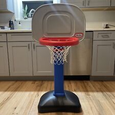 Little Tikes Toy Basketball Hoop, Height Adjustable, Blue 22”L*23.75”W*61”H