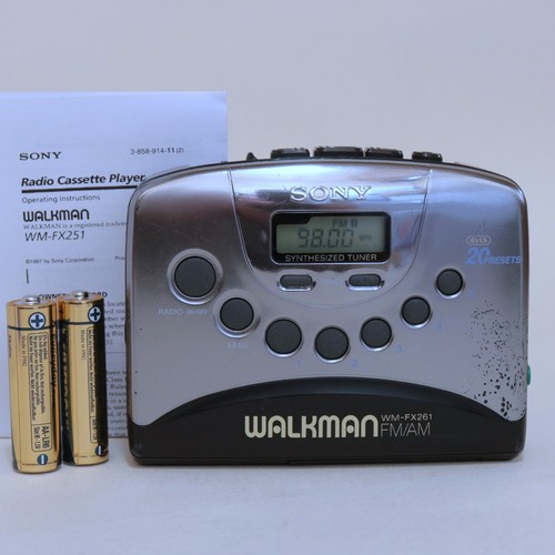 Sony walkman fx261 portable - sony,