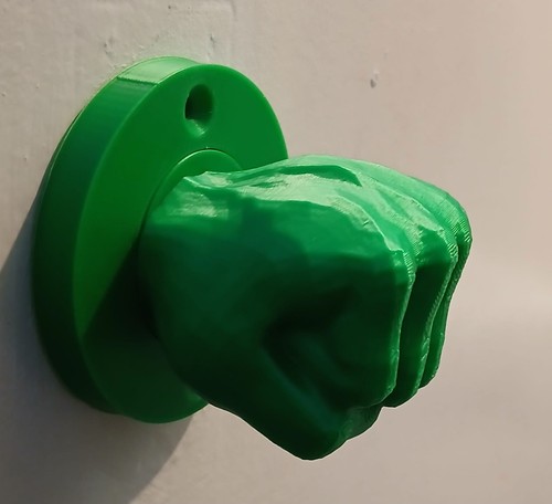 Hulk fist door handle - fist,