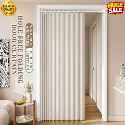 Pvc folding door oak - oak, effect