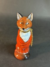Vintage Royale Stratford Mr. Fox Hunt Scent Perfume Bottle 3.25”