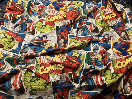 Vintage marvel curtains - marvel,