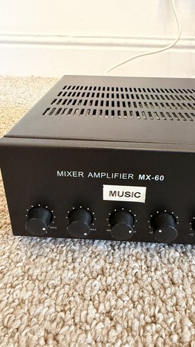 Mixer amplifier 60w - mx-60,