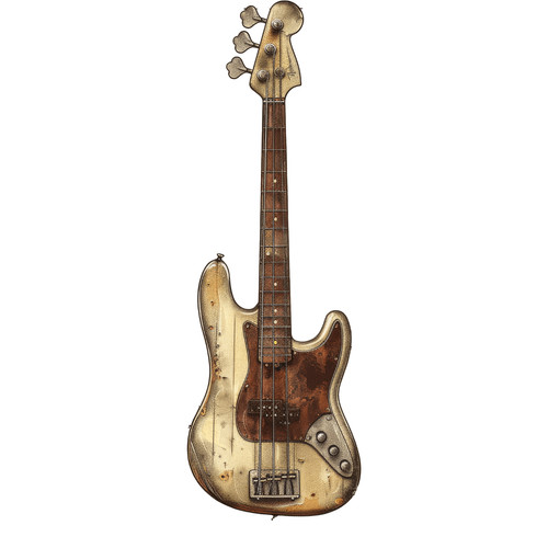 Guitar musical instrument self - instrument,