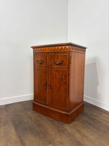 Reproduction yew cabinet - reproduction,